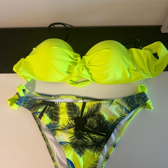 Never Worn/Brand New Neon Green Bathing Suit - Picture 9 of 9